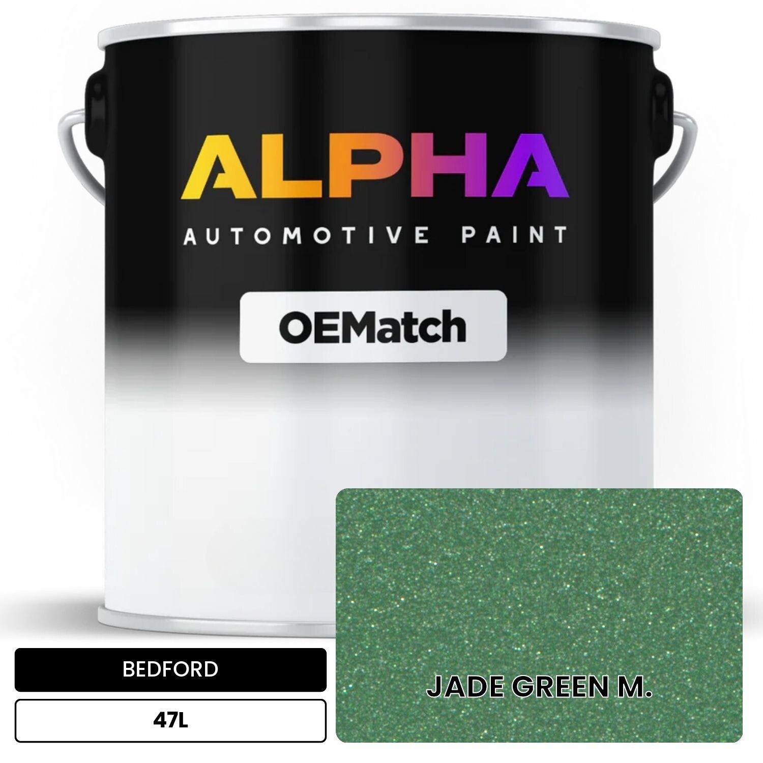 BEDFORD JADE GREEN M. 47L OEMatch Basecoat