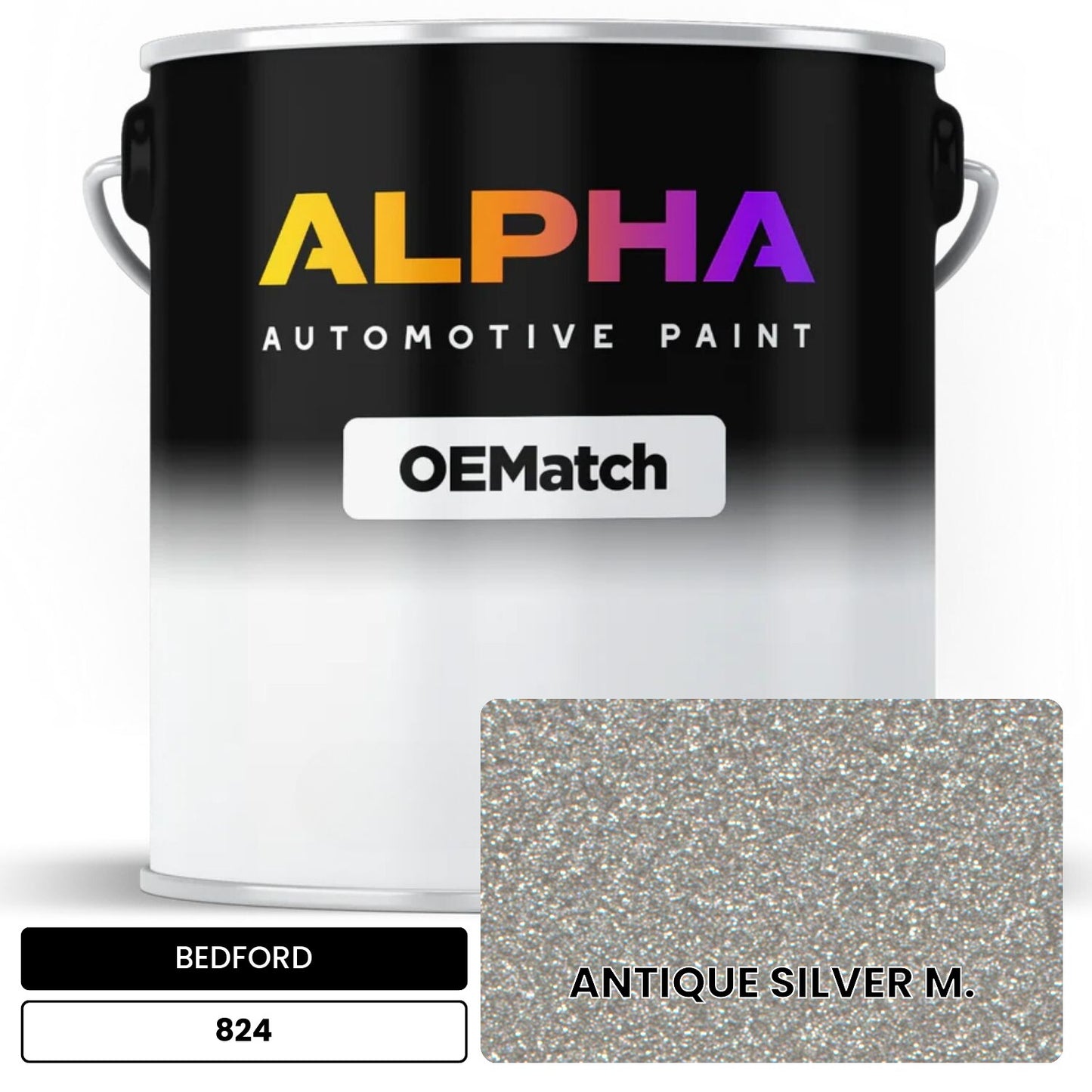 BEDFORD ANTIQUE SILVER M. 824 OEMatch Basecoat