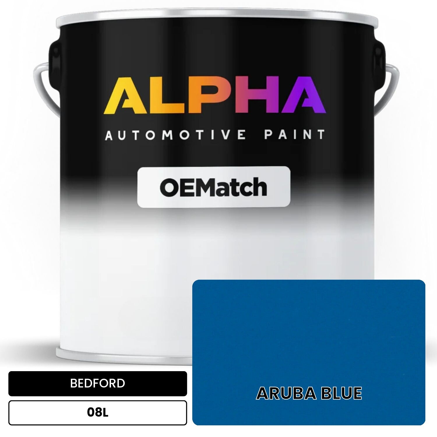 BEDFORD ARUBA BLUE 08L OEMatch Basecoat
