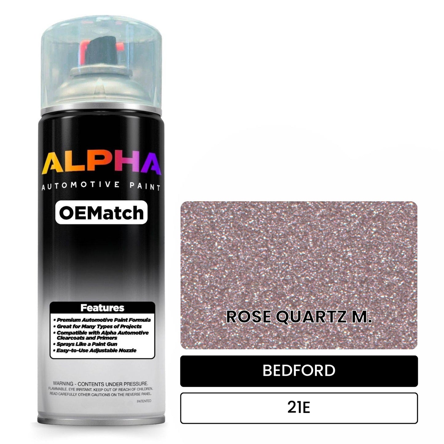 BEDFORD ROSE QUARTZ M. 21E OEMatch Spraycan