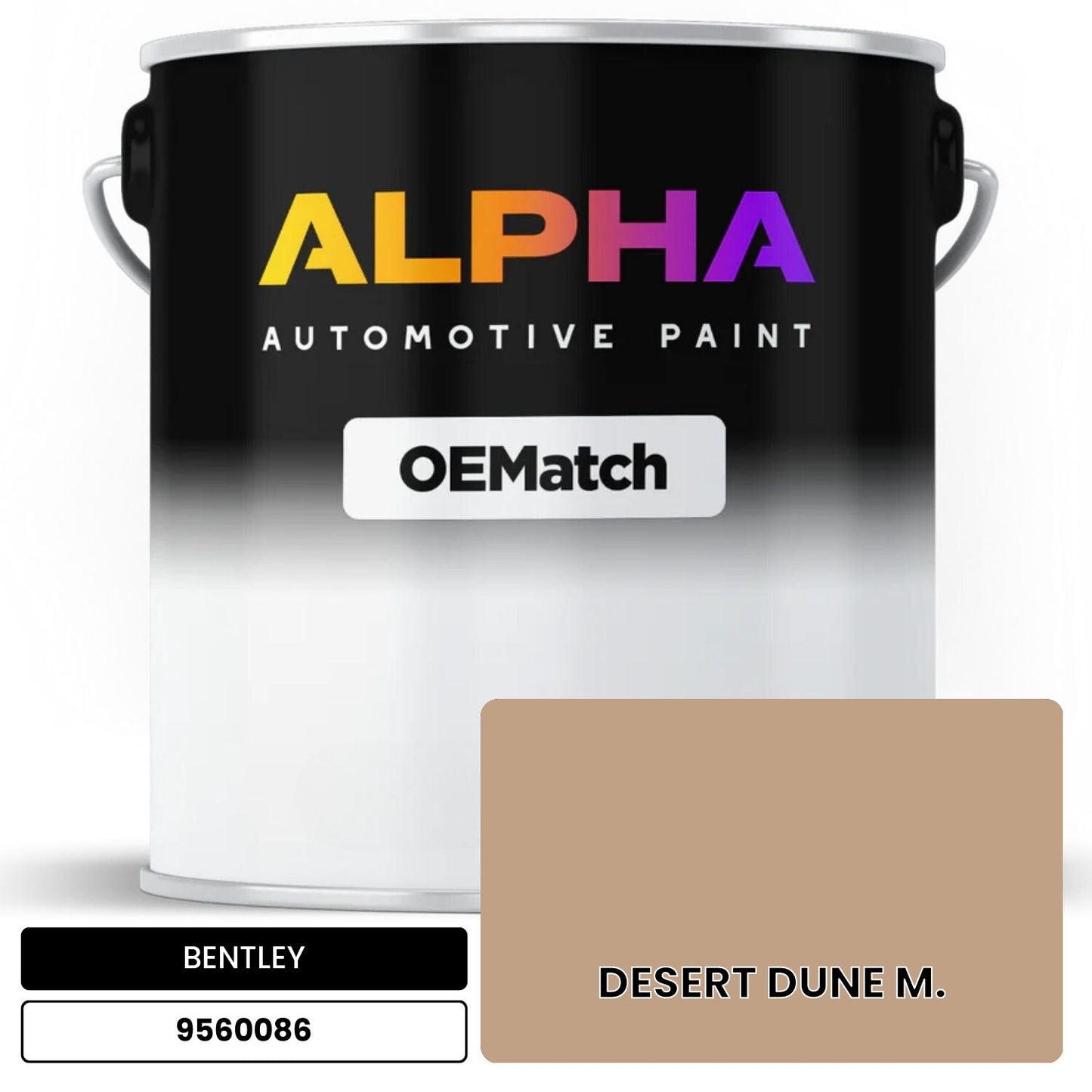 BENTLEY DESERT DUNE M. 9560086 OEMatch Basecoat