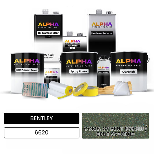 BENTLEY COMB. OF BENT 9560111 / BENT 95601010 6620 OEMatch Vehicle Paint Kit