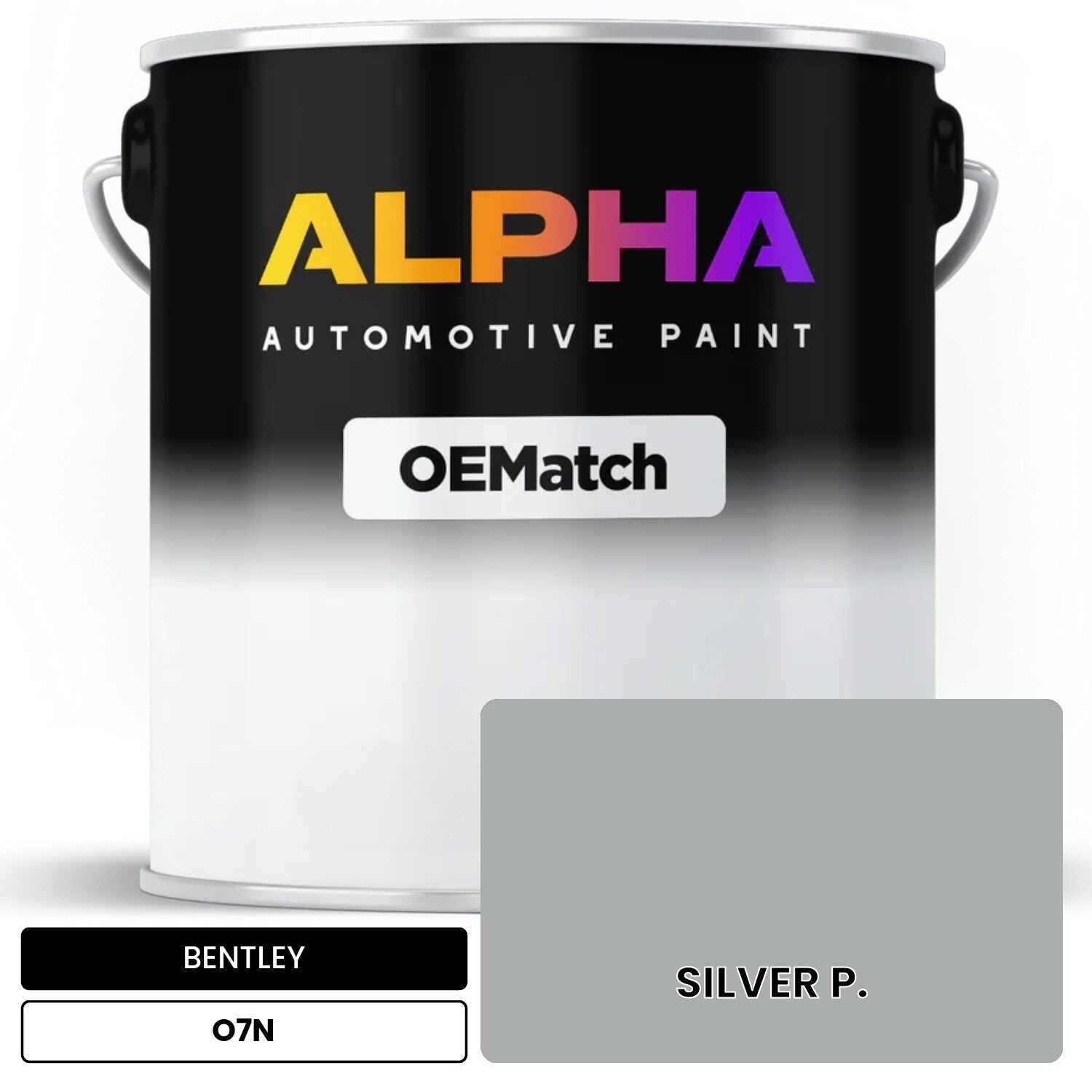 BENTLEY SILVER P. O7N OEMatch Basecoat