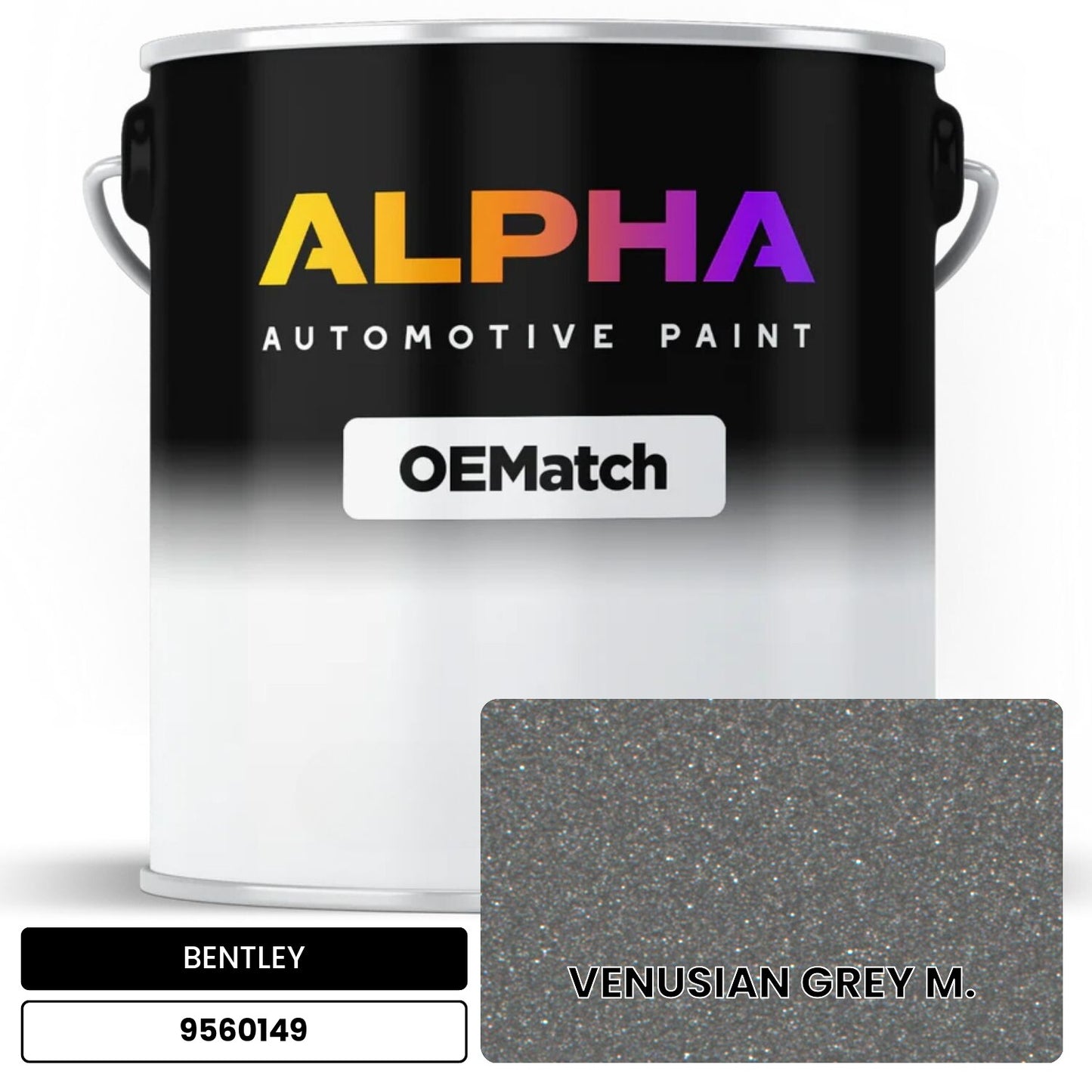 BENTLEY VENUSIAN GREY M. 9560149 OEMatch Basecoat
