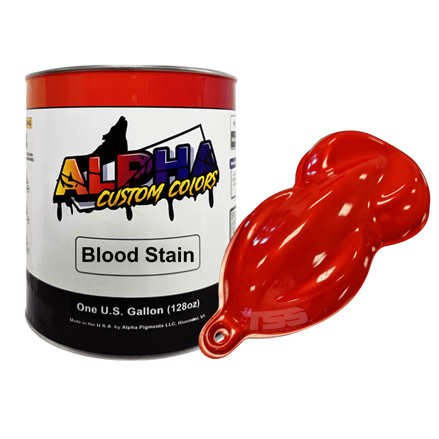 Blood Stain Basecoat - The Spray Source - Alpha Pigments