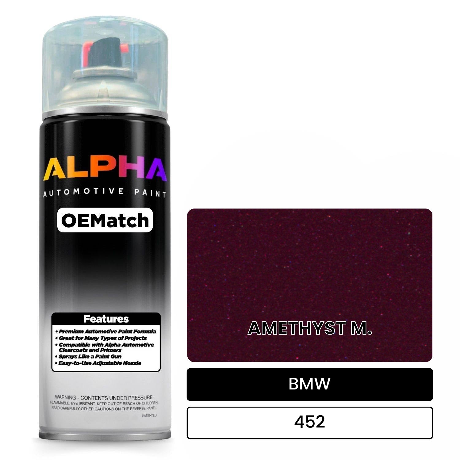 BMW AMETHYST M. 452 OEMatch Spraycan