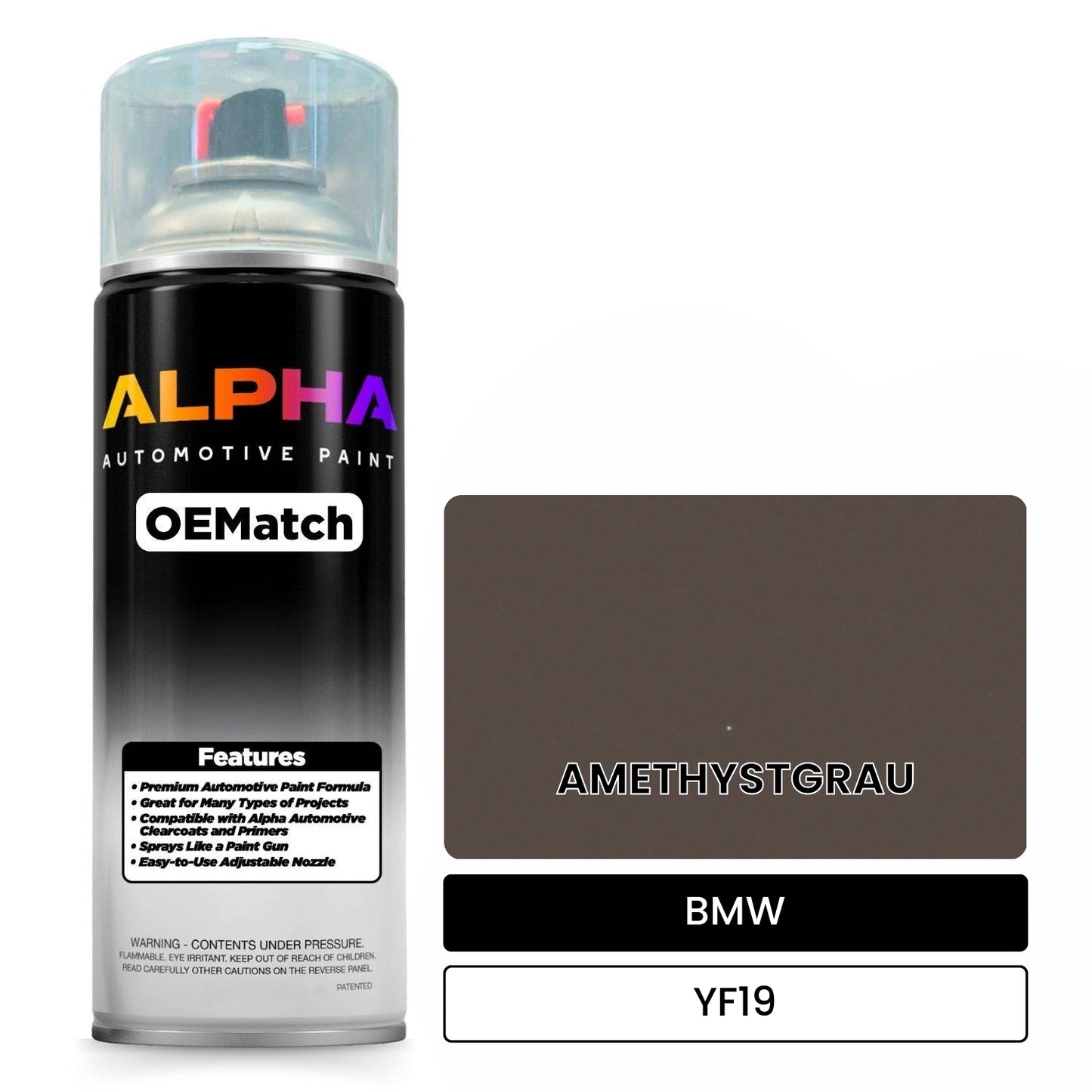 BMW AMETHYSTGRAU YF19 OEMatch Spraycan