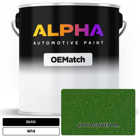 BMW JAVAGRUEN M. W14 OEMatch Basecoat