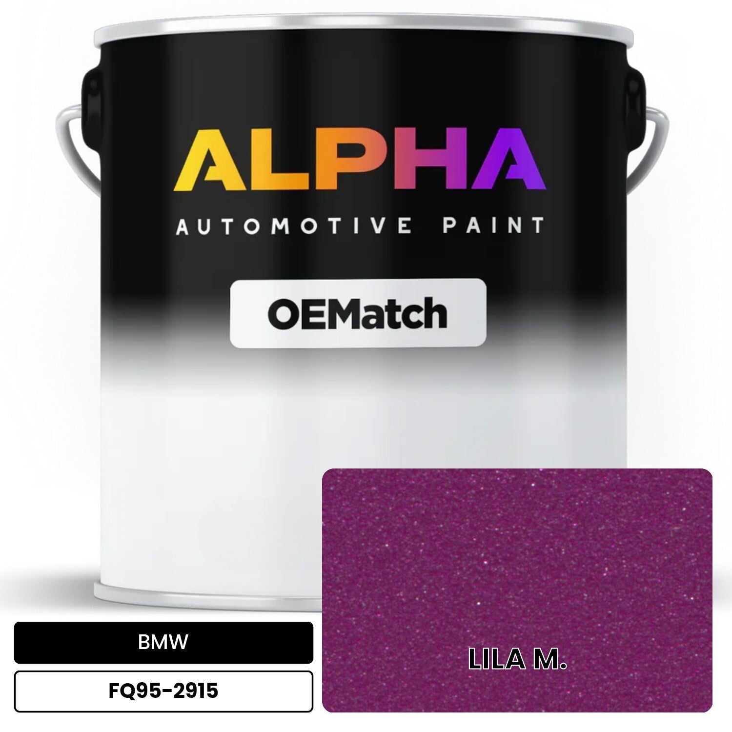 BMW LILA M. FQ95-2915 OEMatch Basecoat