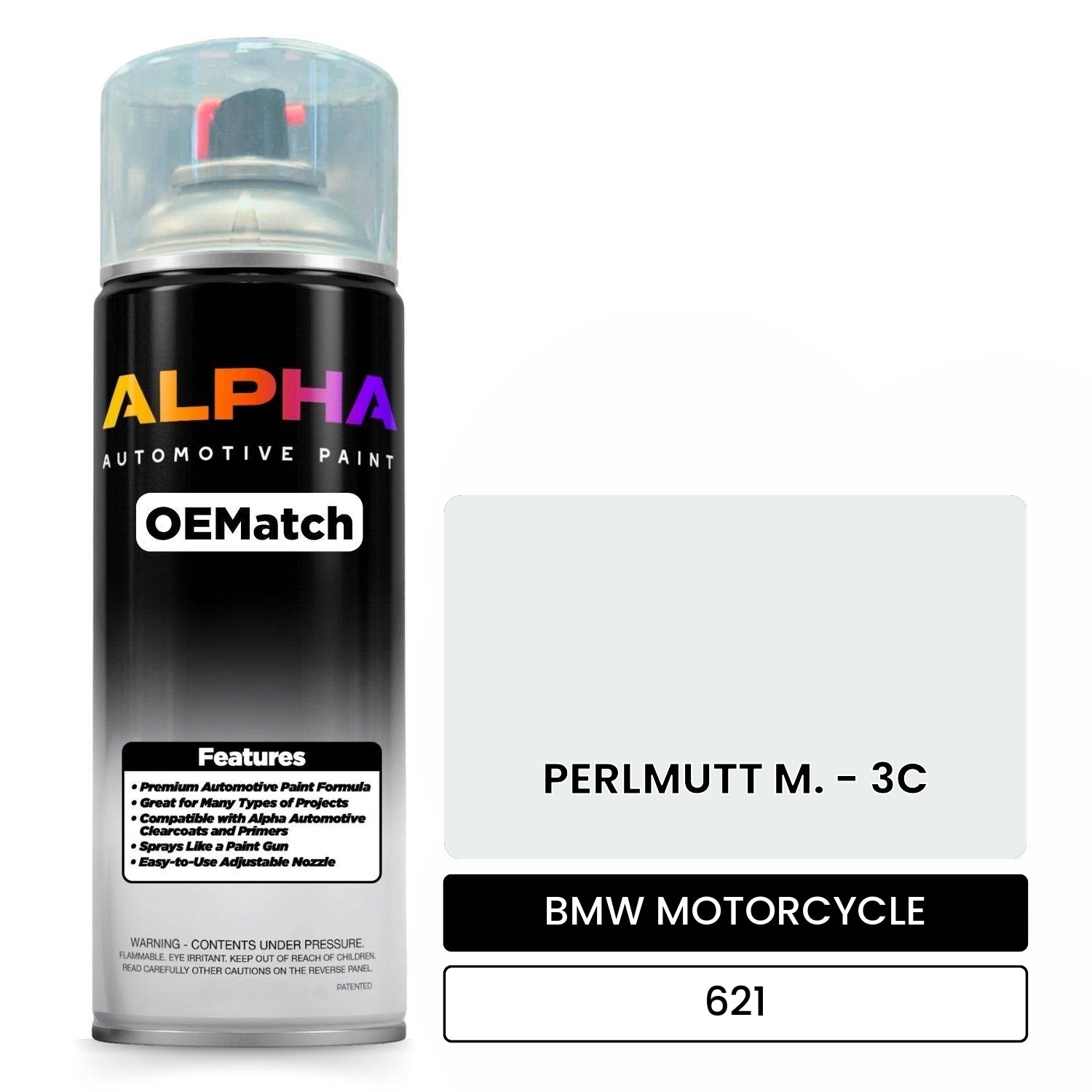 BMW MOTORCYCLE PERLMUTT M. - 3C 621 OEMatch Spraycan