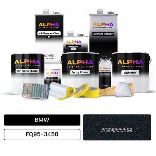 BMW ORINOCO M. FQ95-3450 OEMatch Vehicle Paint Kit