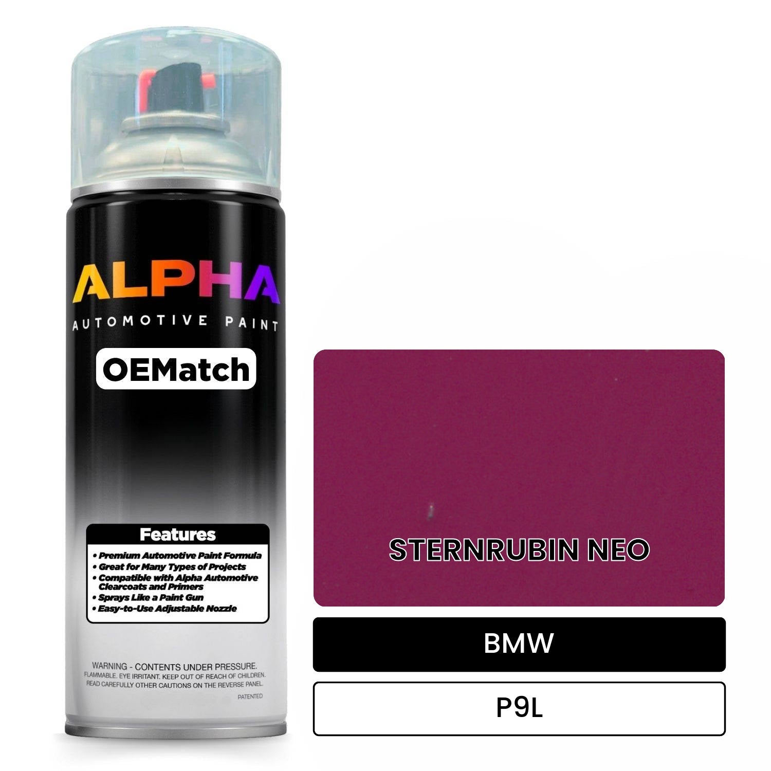 BMW STERNRUBIN NEO P9L OEMatch Spraycan