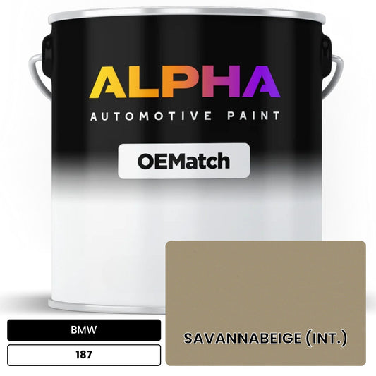 BMW SAVANNABEIGE (INT.) 187 OEMatch Basecoat
