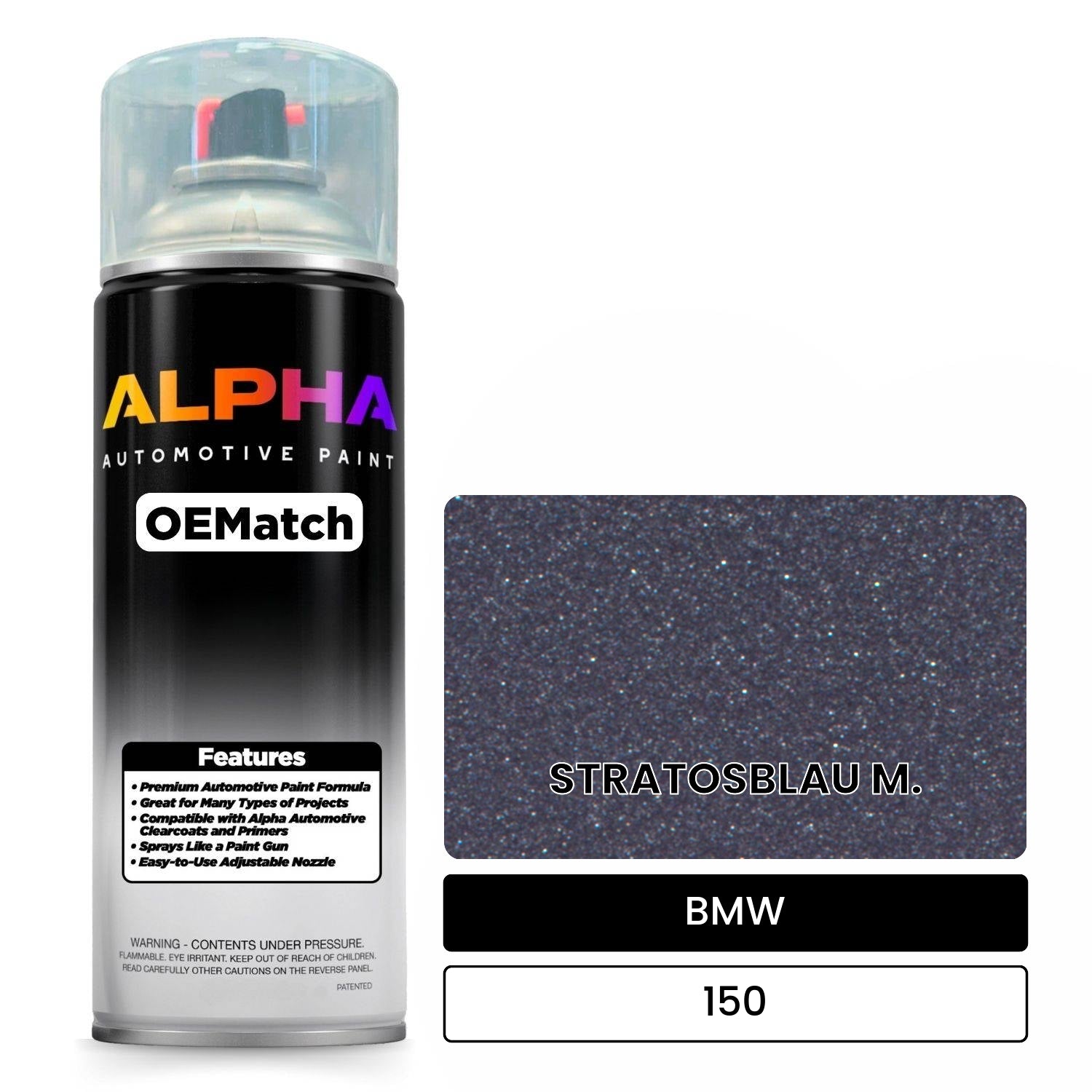 BMW STRATOSBLAU M. 150 OEMatch Spraycan