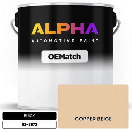 BUICK COPPER BEIGE 52-8973 OEMatch Basecoat
