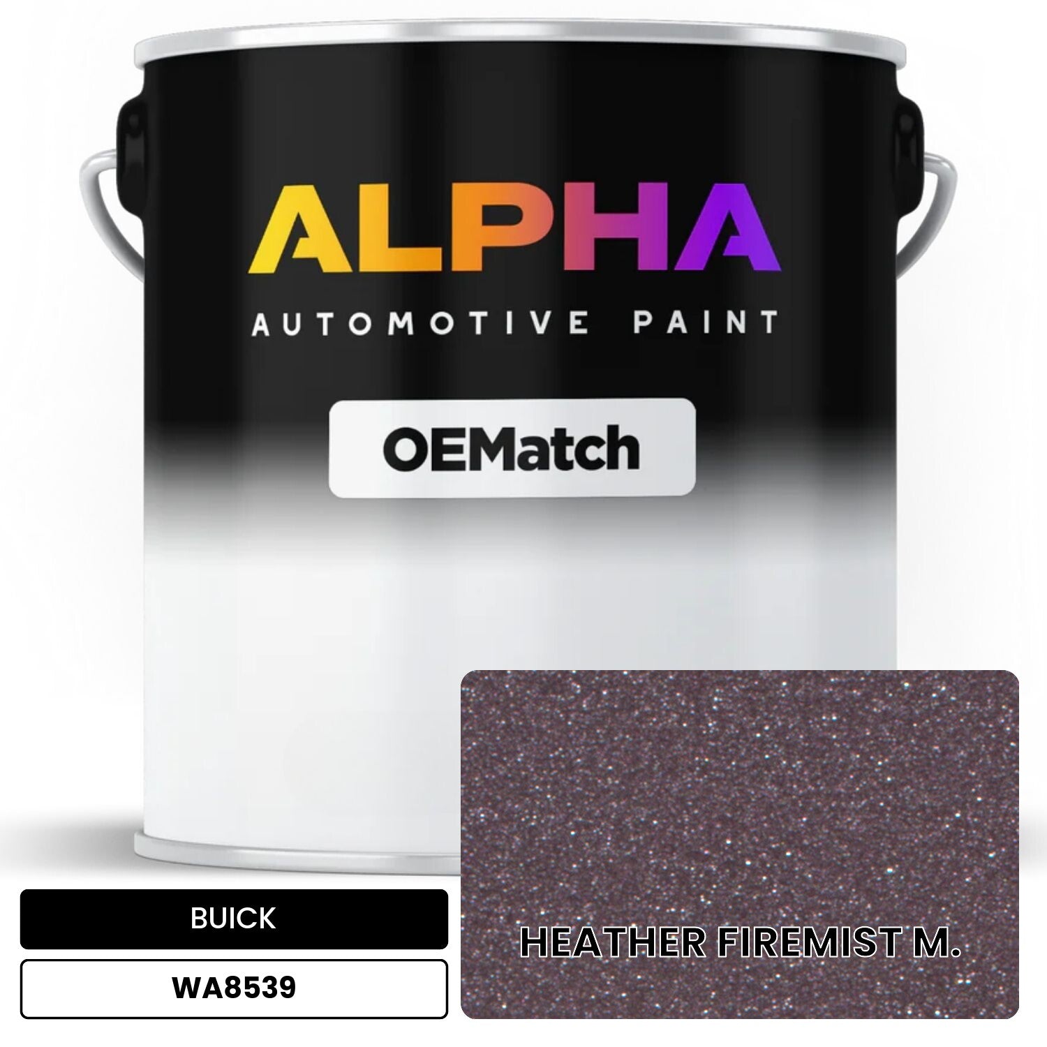 BUICK HEATHER FIREMIST M. WA8539 OEMatch Basecoat