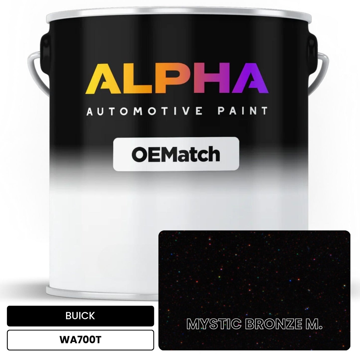 BUICK MYSTIC BRONZE M. WA700T OEMatch Basecoat