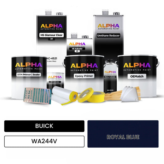BUICK ROYAL BLUE WA244V OEMatch Vehicle Paint Kit