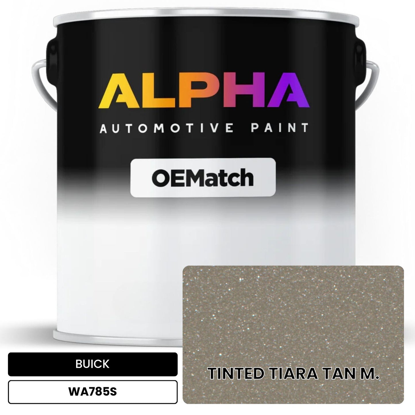 BUICK TINTED TIARA TAN M. WA785S OEMatch Basecoat