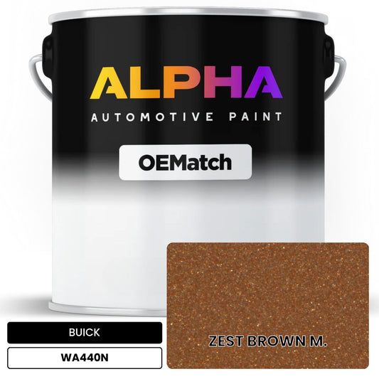 BUICK ZEST BROWN M. WA440N OEMatch Basecoat