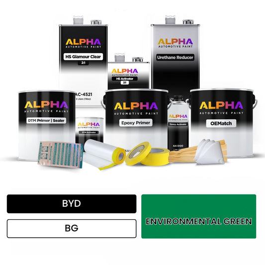 BYD ENVIRONMENTAL GREEN BG OEMatch Vehicle Paint Kit