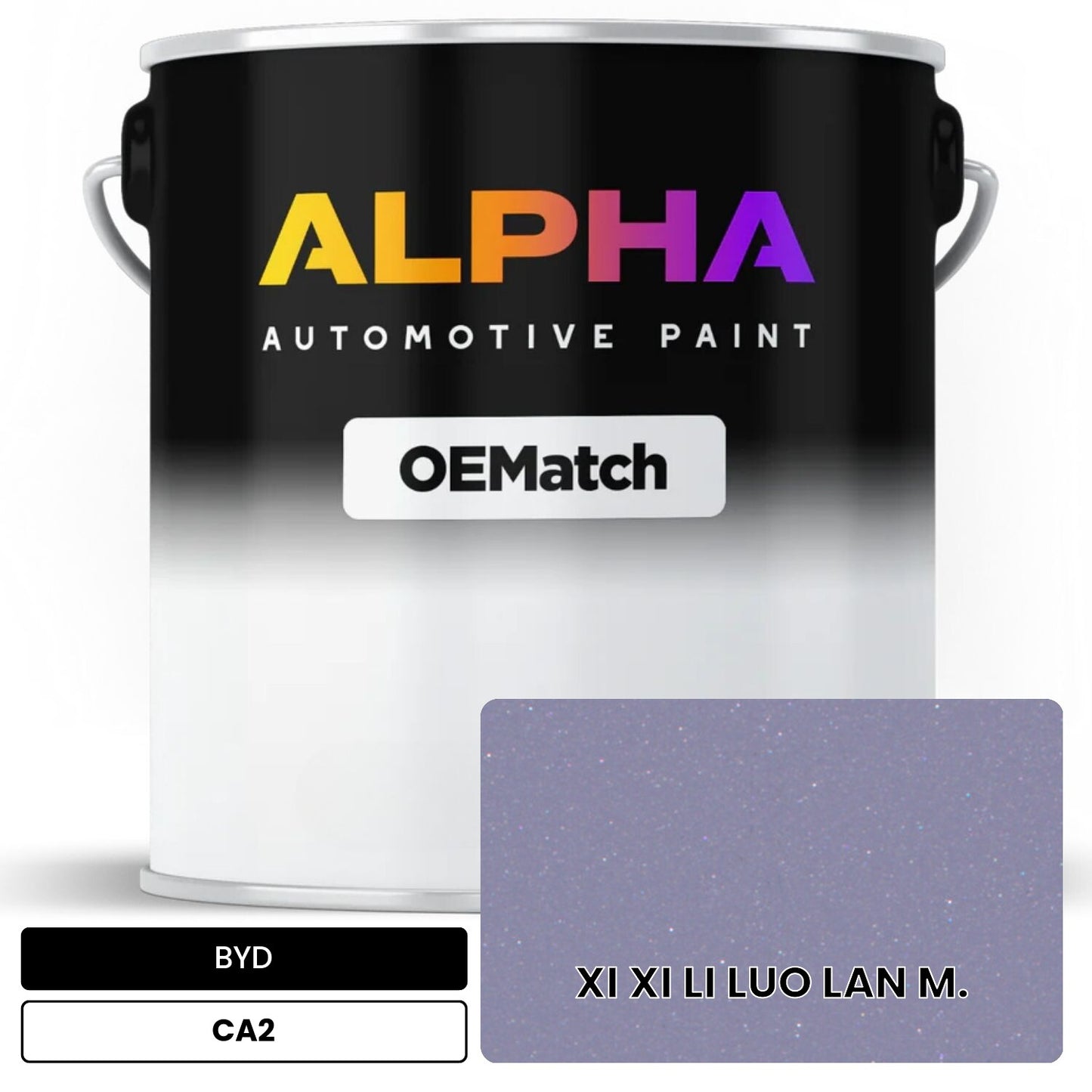 BYD XI XI LI LUO LAN M. CA2 OEMatch Basecoat