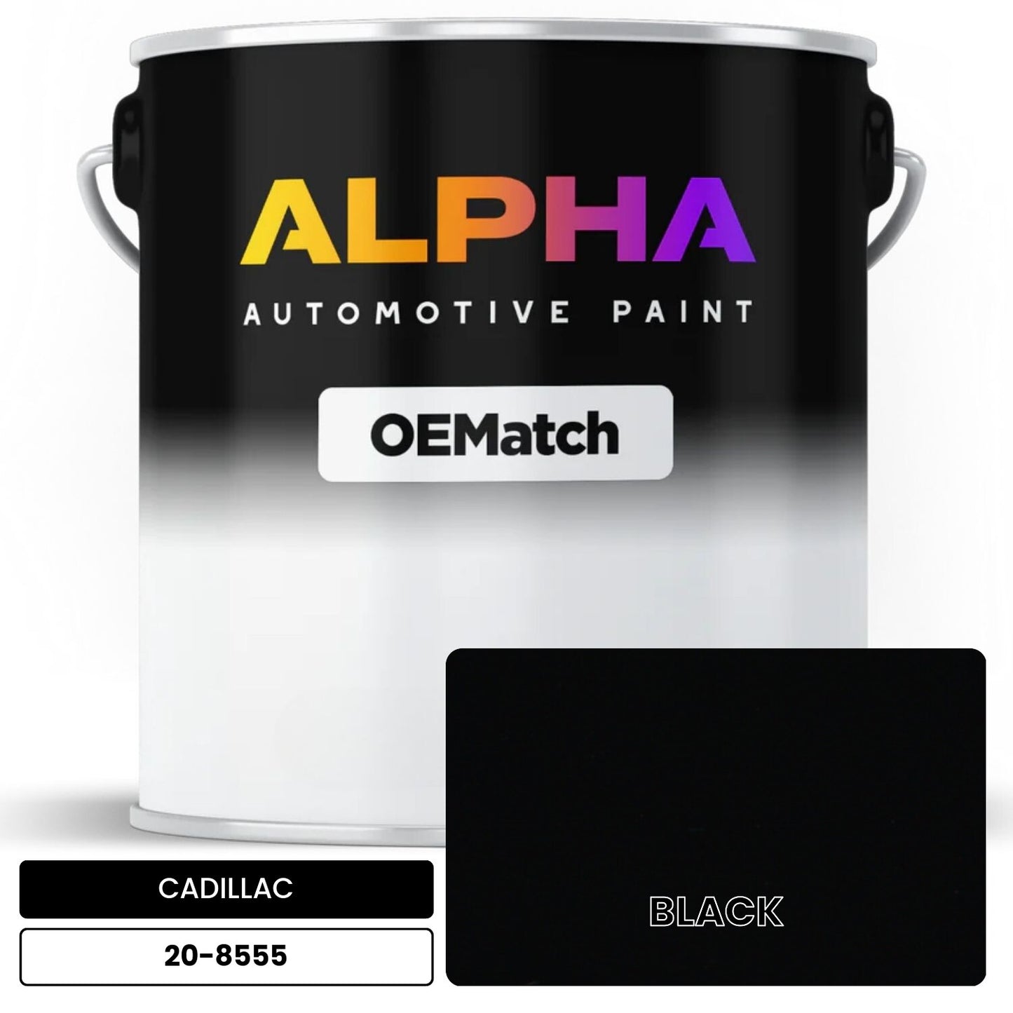 CADILLAC BLACK 20-8555 OEMatch Basecoat