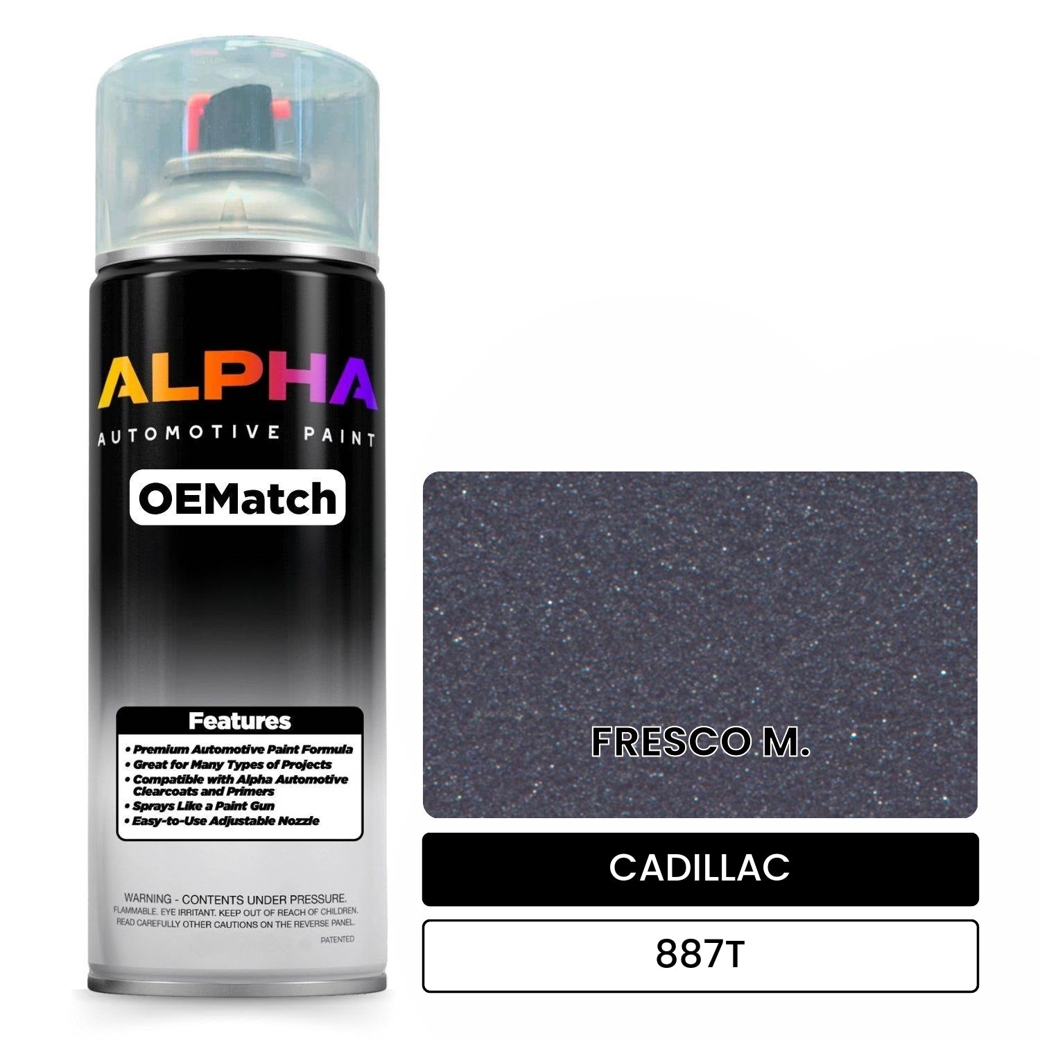 CADILLAC FRESCO M. 887T OEMatch Spraycan