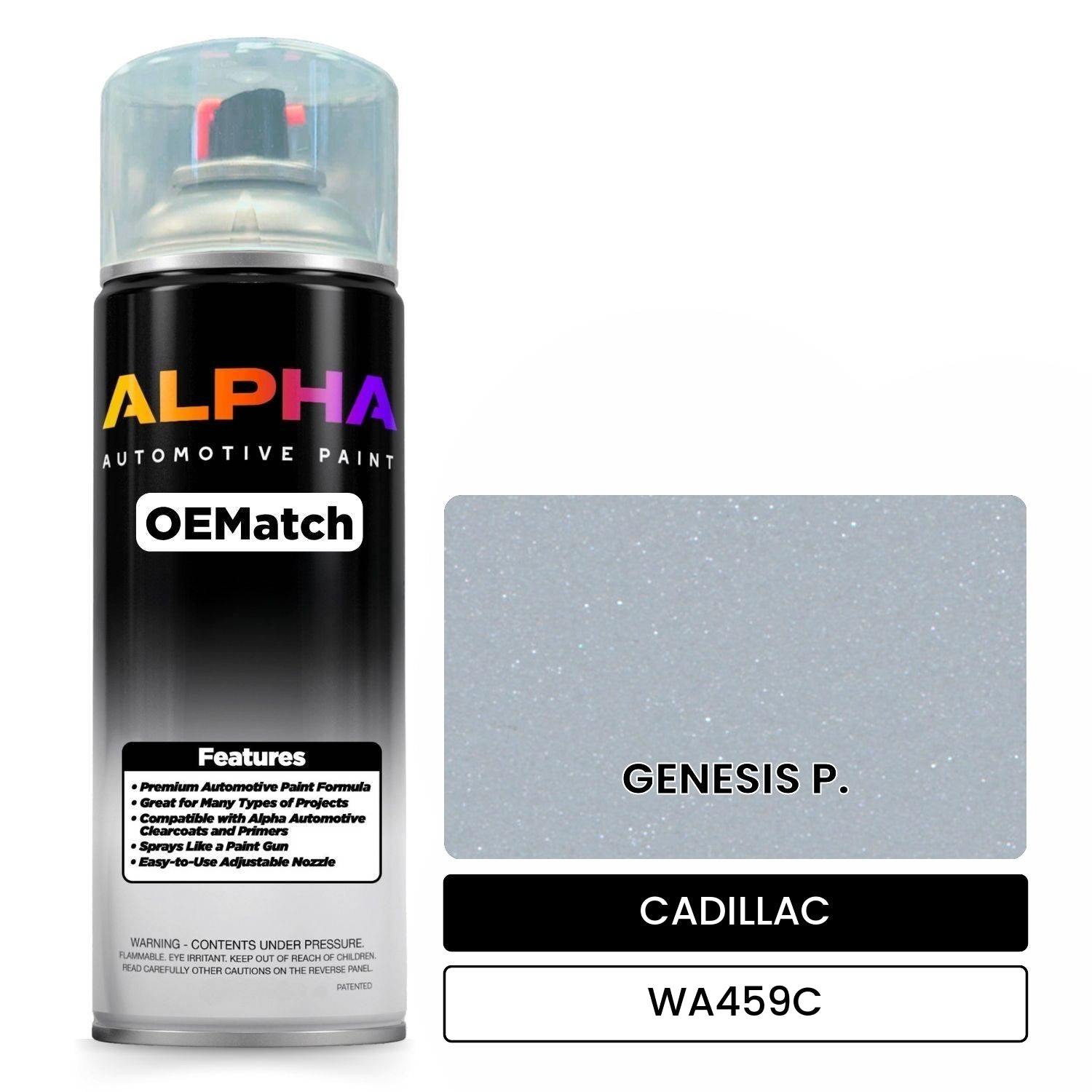 CADILLAC GENESIS P. WA459C OEMatch Spraycan