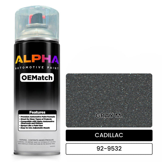 CADILLAC GRAY M. 92-9532 OEMatch Spraycan