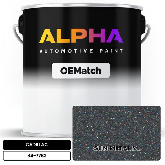 CADILLAC GUN METAL M. 84-7782 OEMatch Basecoat
