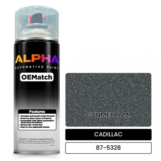 CADILLAC GUNMETAL M. 87-5328 OEMatch Spraycan