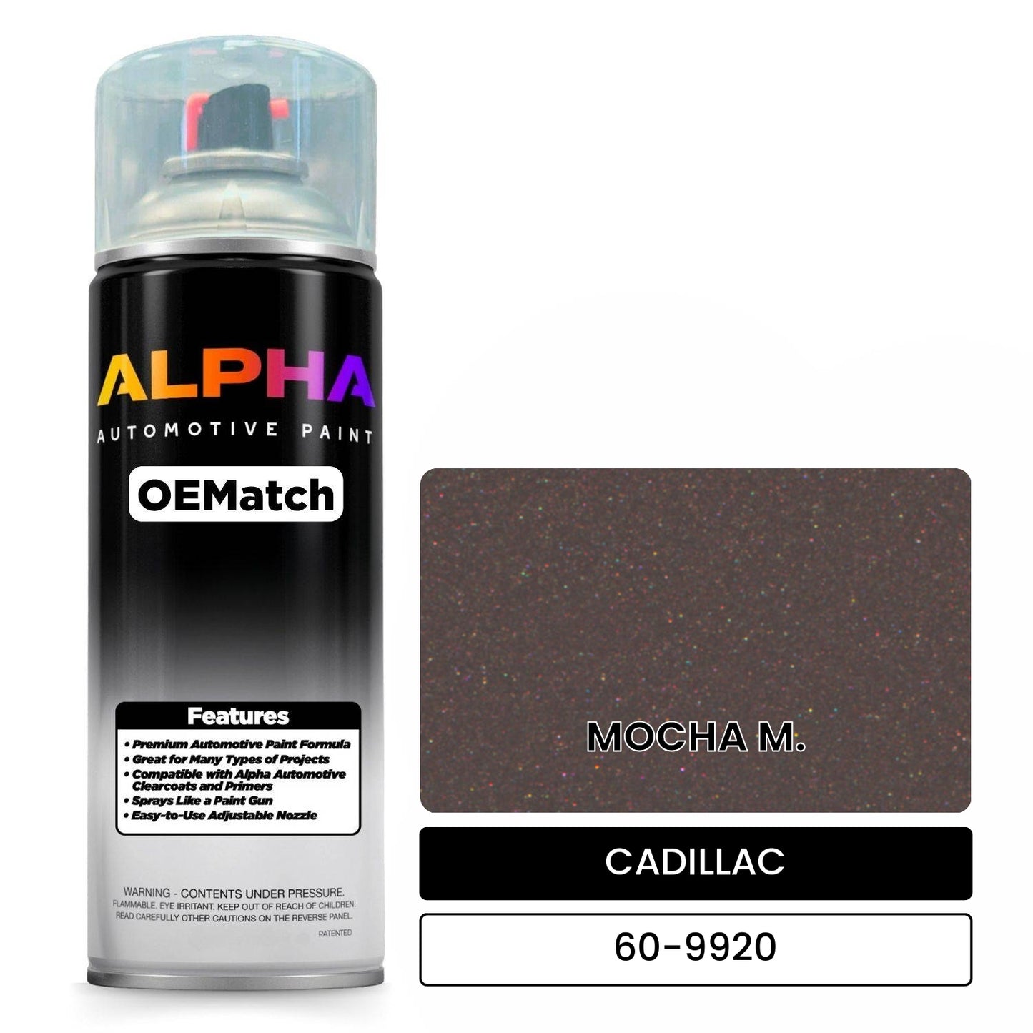 CADILLAC MOCHA M. 60-9920 OEMatch Spraycan