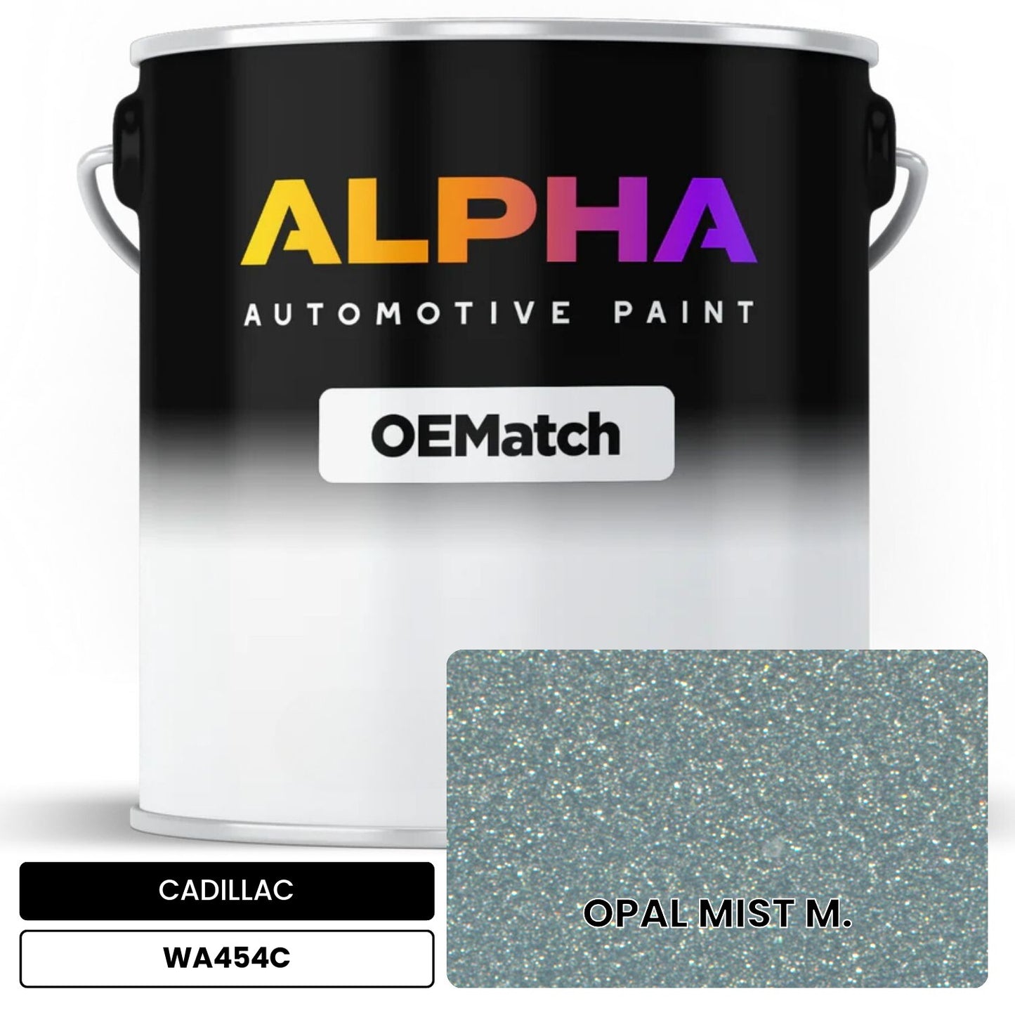 CADILLAC OPAL MIST M. WA454C OEMatch Basecoat