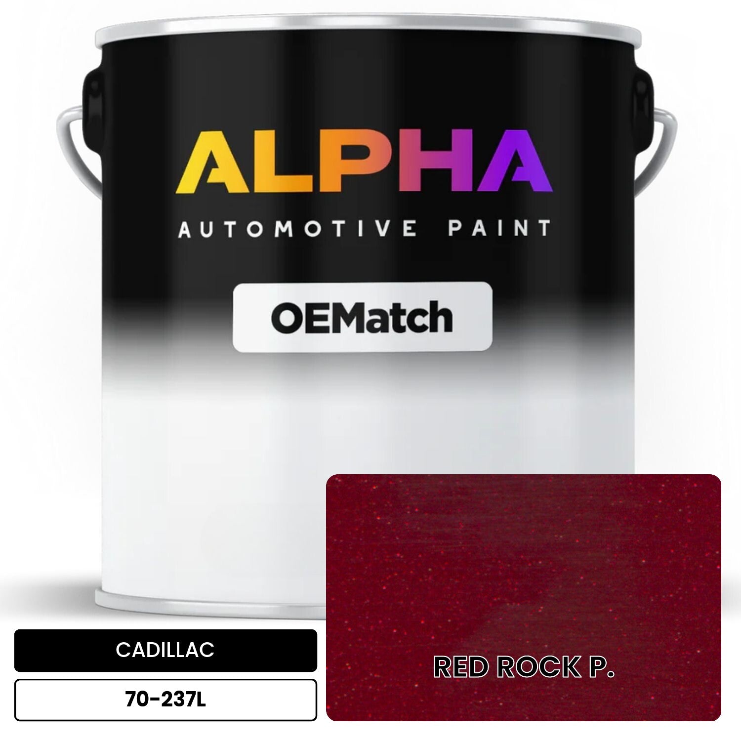 CADILLAC RED ROCK P. 70-237L OEMatch Basecoat