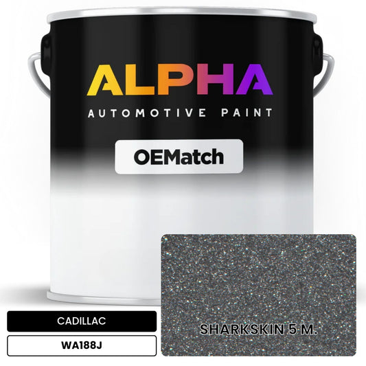 CADILLAC SHARKSKIN 5 M. WA188J OEMatch Basecoat