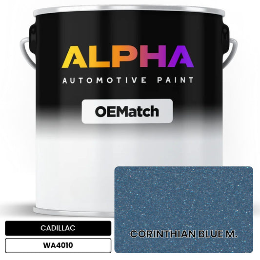 CADILLAC CORINTHIAN BLUE M. WA4010 OEMatch Basecoat