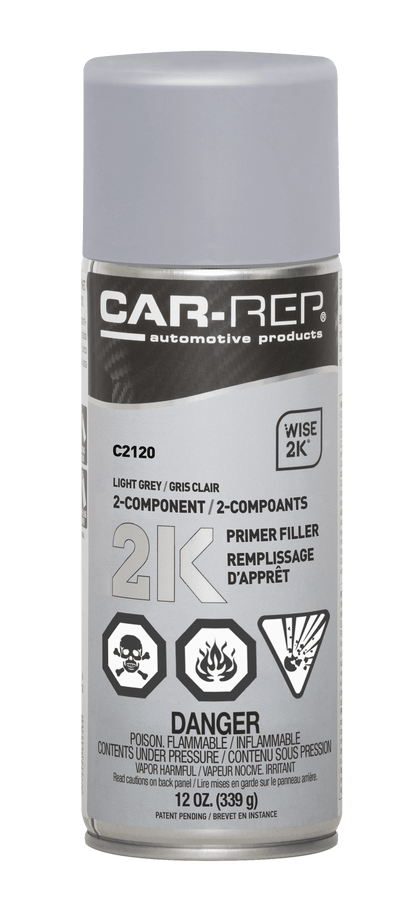 Car-Rep 2k High Build Filler Primer Spray Can - The Spray Source - Car-Rep