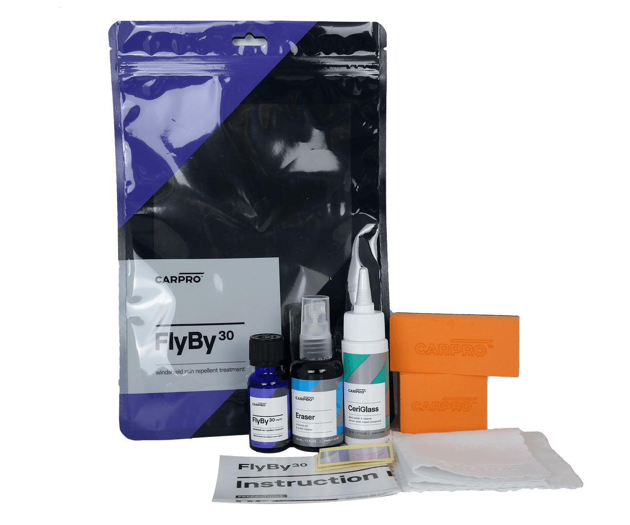 CarPro FlyBy30 Windshield Coating Kit - The Spray Source - Carpro