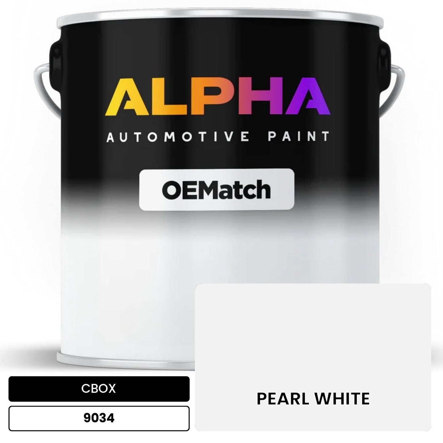 CBOX PEARL WHITE 9034 OEMatch Basecoat