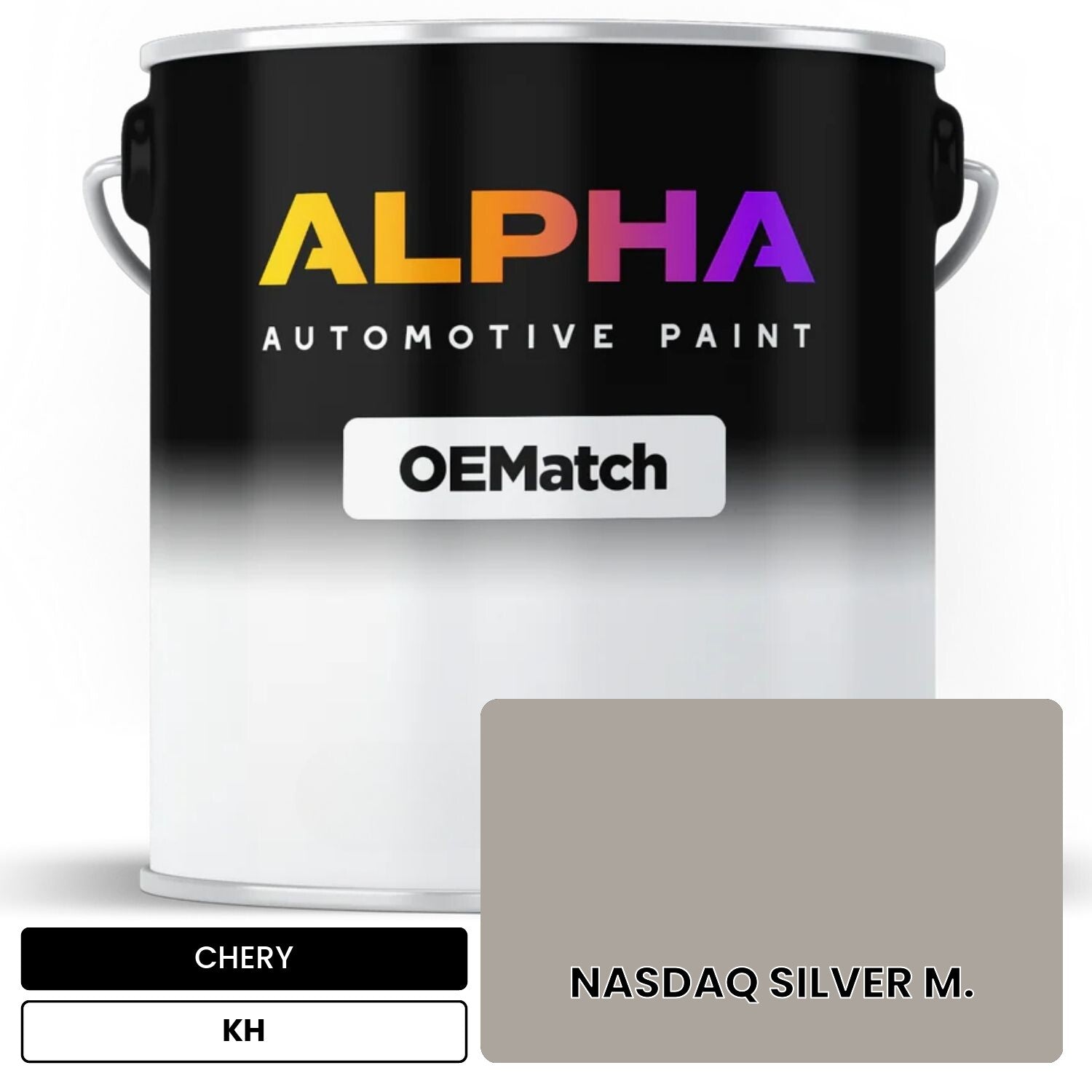 CHERY NASDAQ SILVER M. KH OEMatch Basecoat