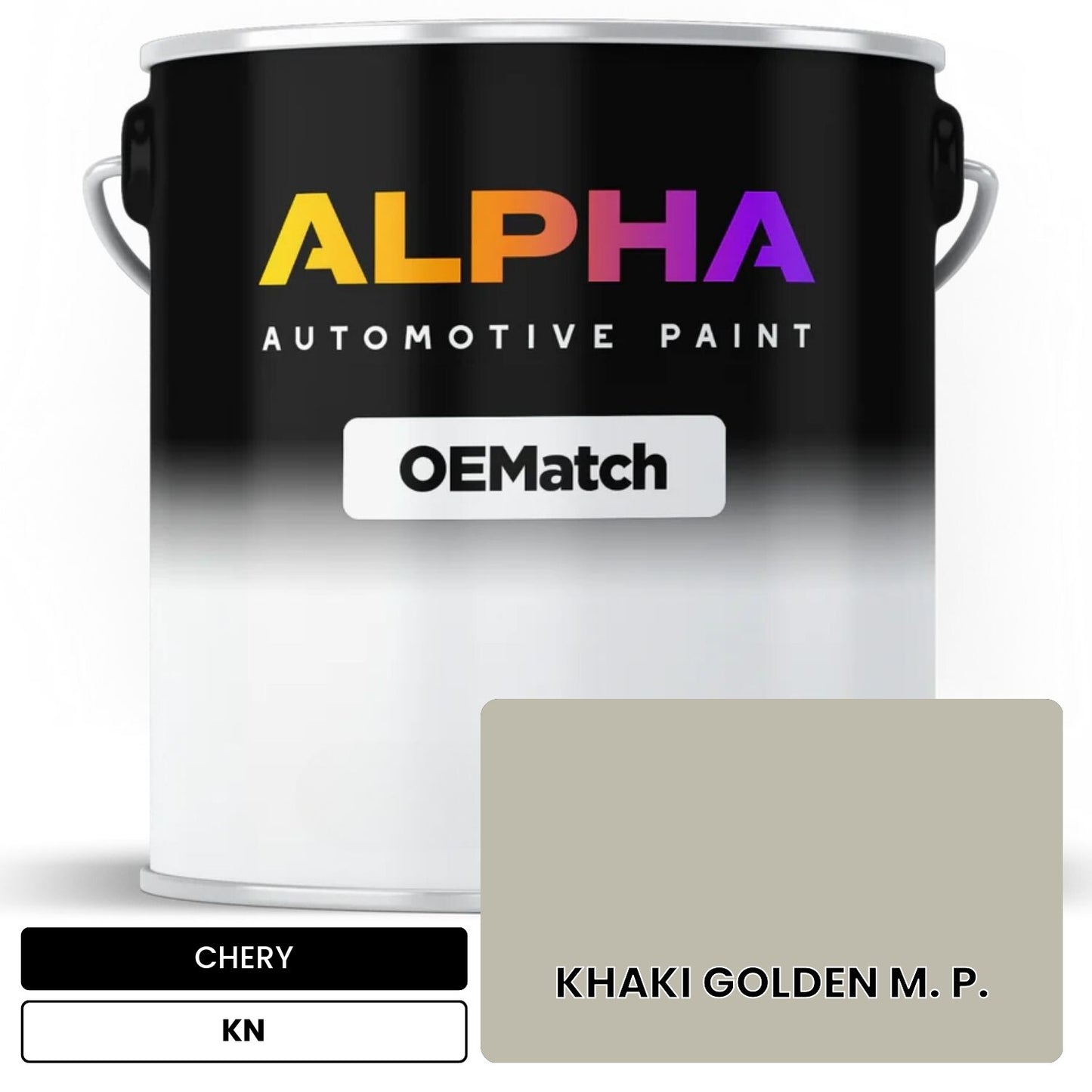 CHERY KHAKI GOLDEN M. P. KN OEMatch Basecoat