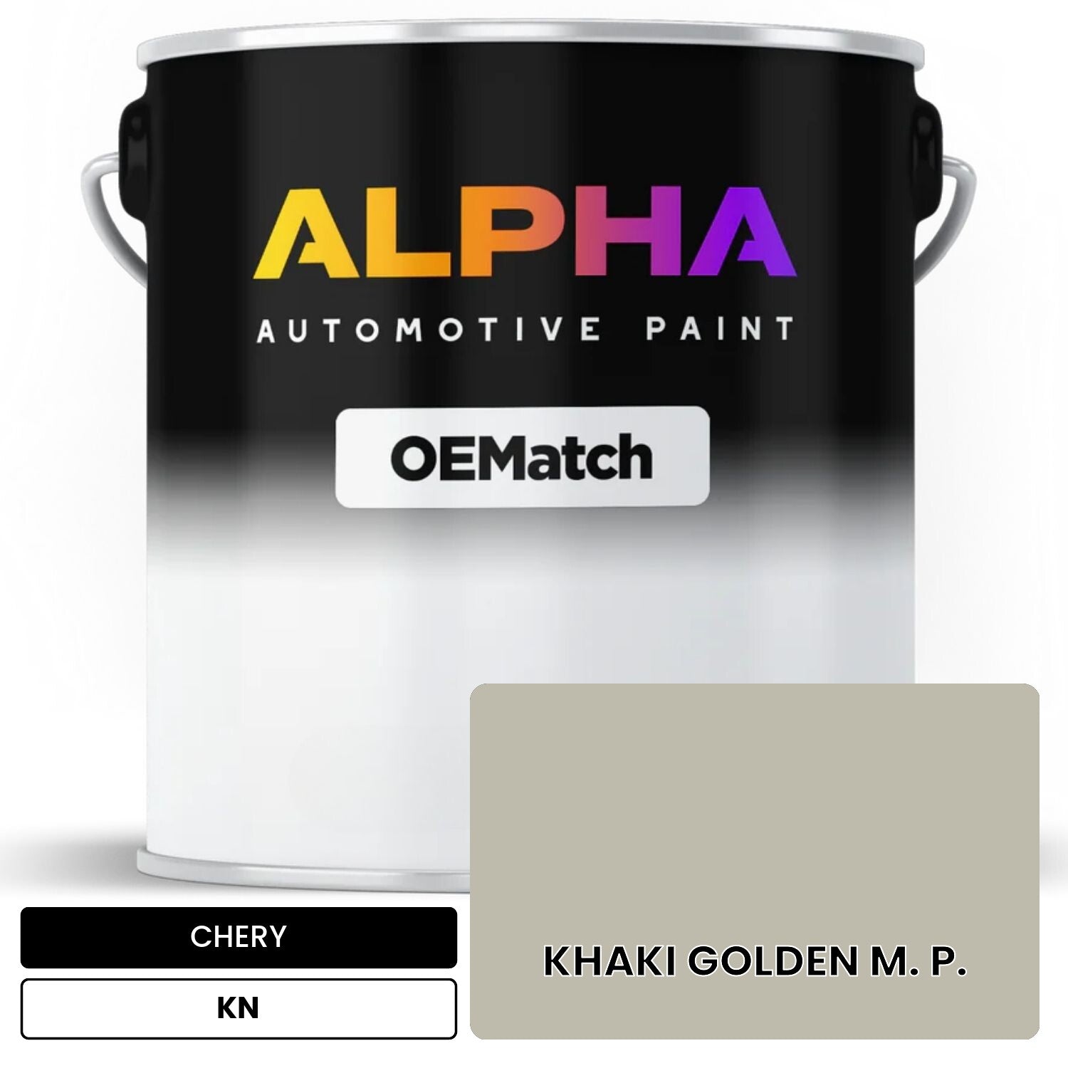 CHERY KHAKI GOLDEN M. P. KN OEMatch Basecoat