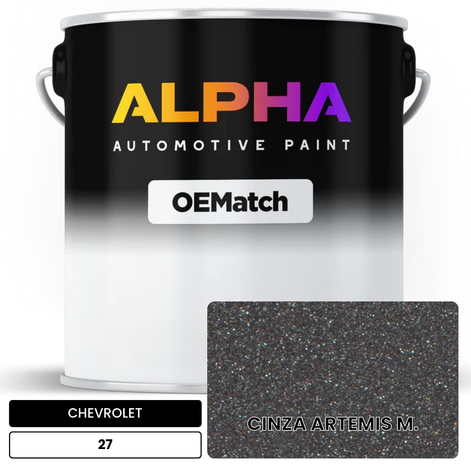 CHEVROLET CINZA ARTEMIS M. 27 OEMatch Basecoat