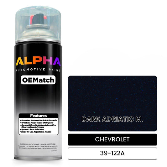 CHEVROLET DARK ADRIATIC M. 39-122A OEMatch Spraycan