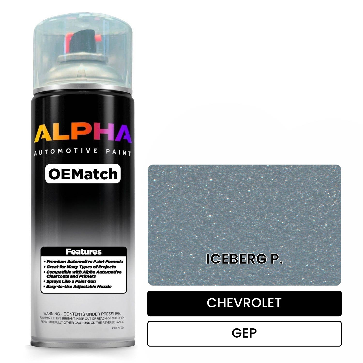 CHEVROLET ICEBERG P. GEP OEMatch Spraycan
