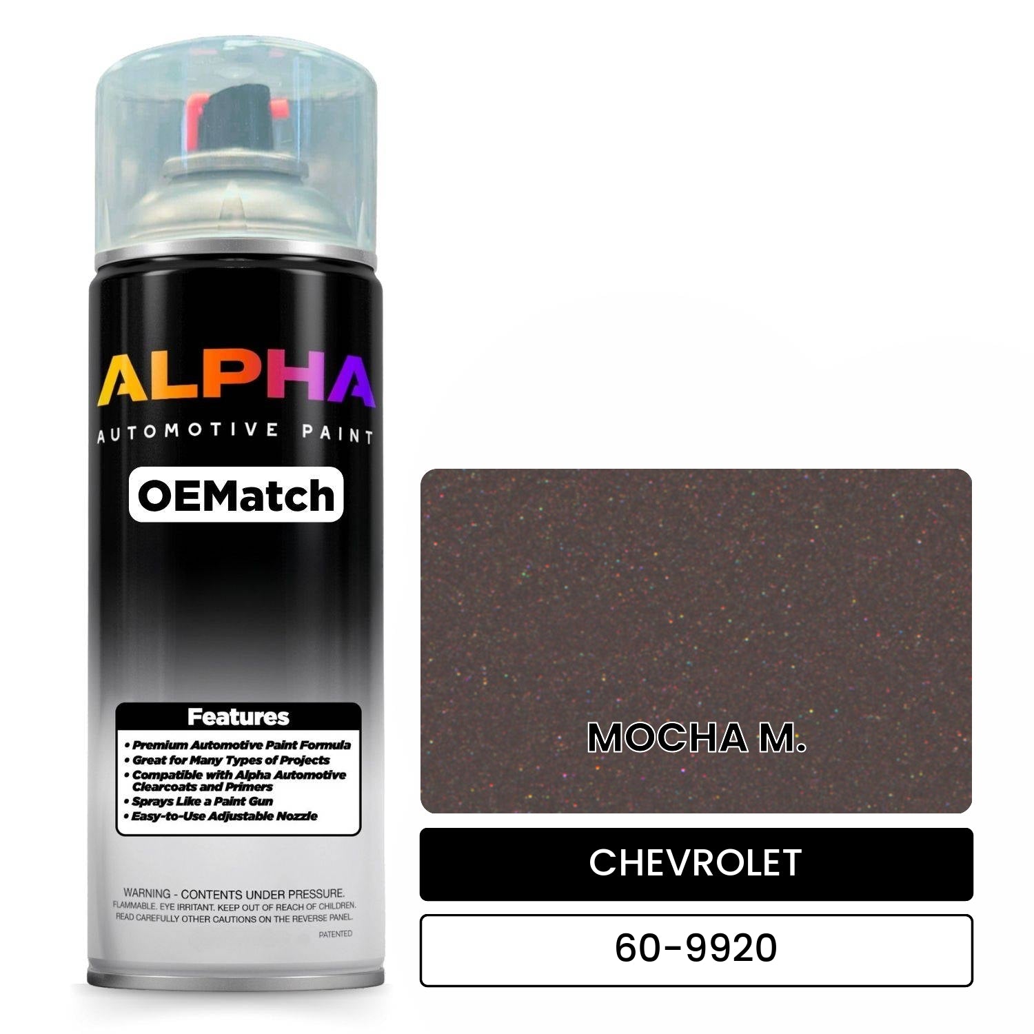 CHEVROLET MOCHA M. 60-9920 OEMatch Spraycan