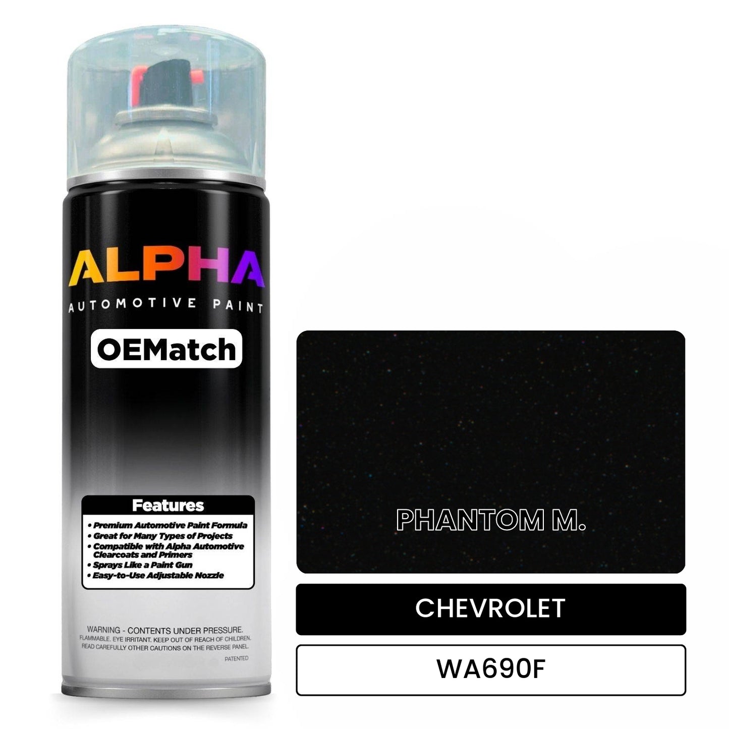 CHEVROLET PHANTOM M. WA690F OEMatch Spraycan