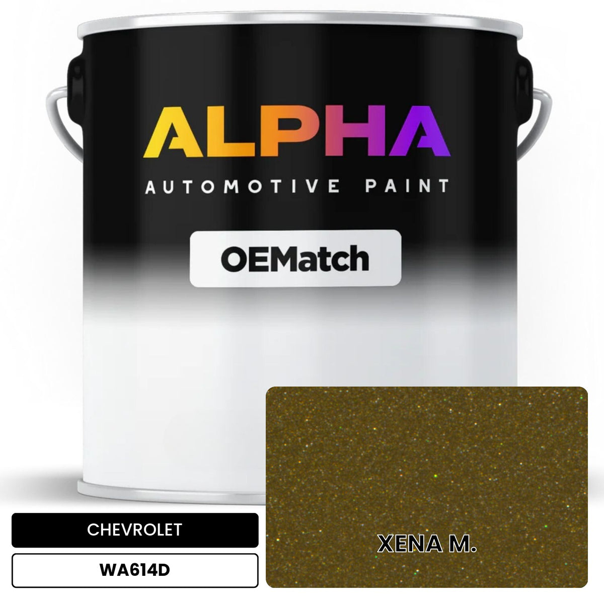 CHEVROLET XENA M. WA614D OEMatch Basecoat