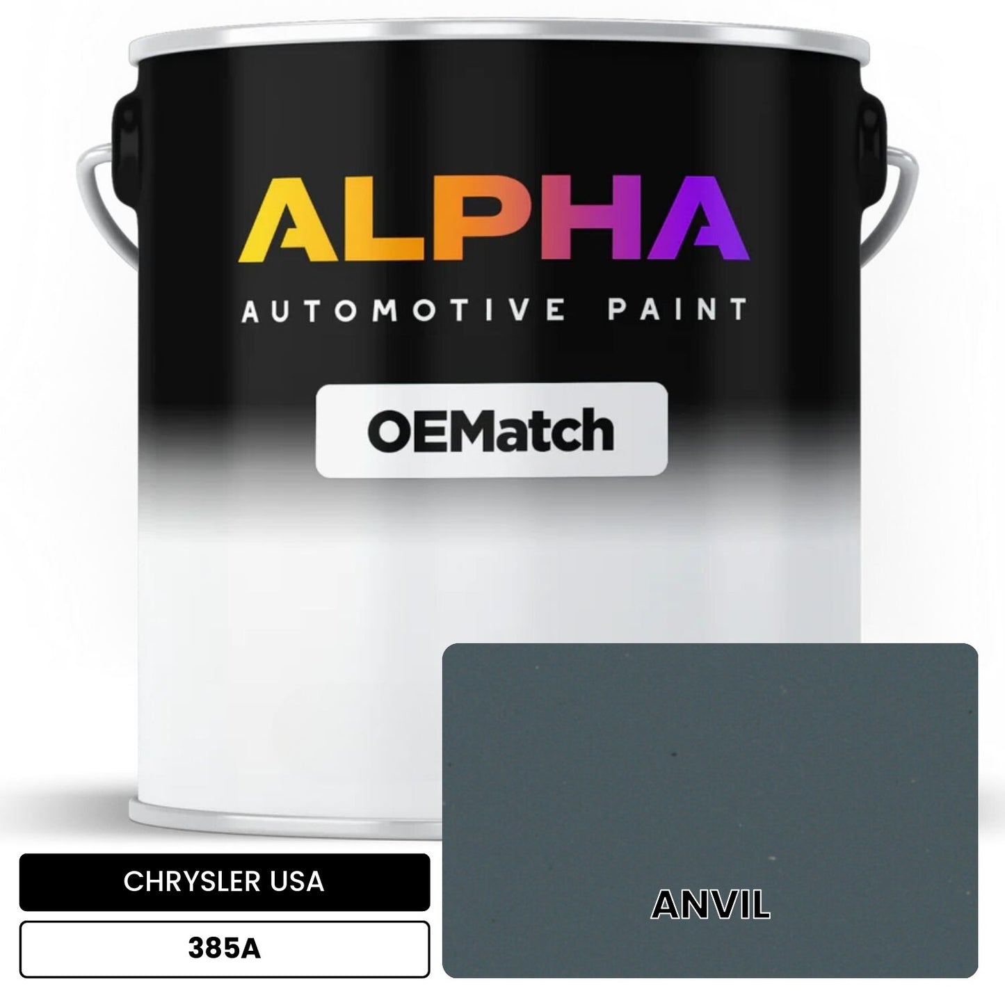 CHRYSLER USA ANVIL 385A OEMatch Basecoat